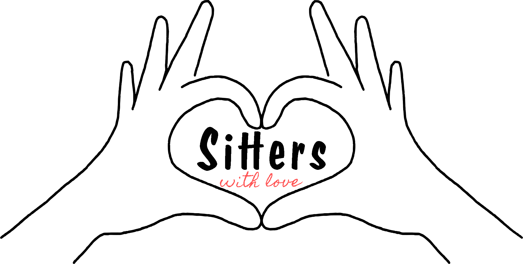 Logo Sitters with Love